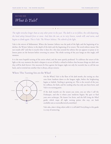 The page titled What Is Yule?